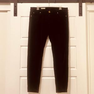 Kut From The Kloth Dark Brown Diana Relaxed Skinny Corduroy